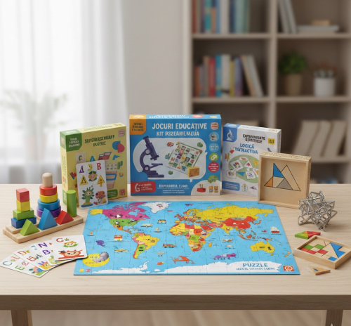 Jocuri Educative si Puzzle-uri